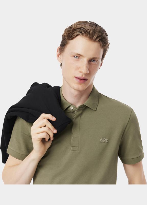 Lacoste Polo heren Groen Paris regular fit PH5522/BMY