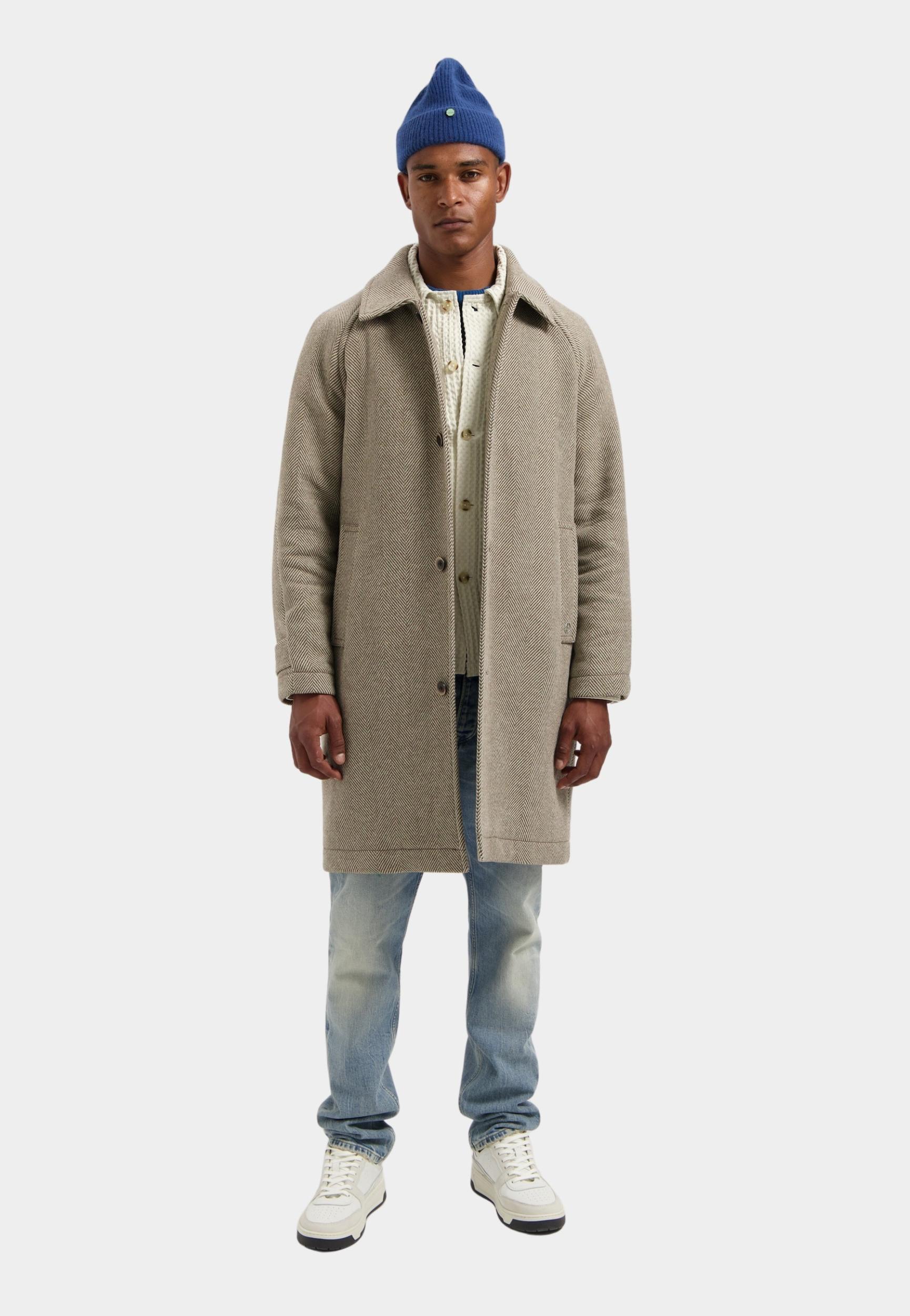 Dstrezzed Wollen Jas Groen DS_Isaac Coat 101612/276