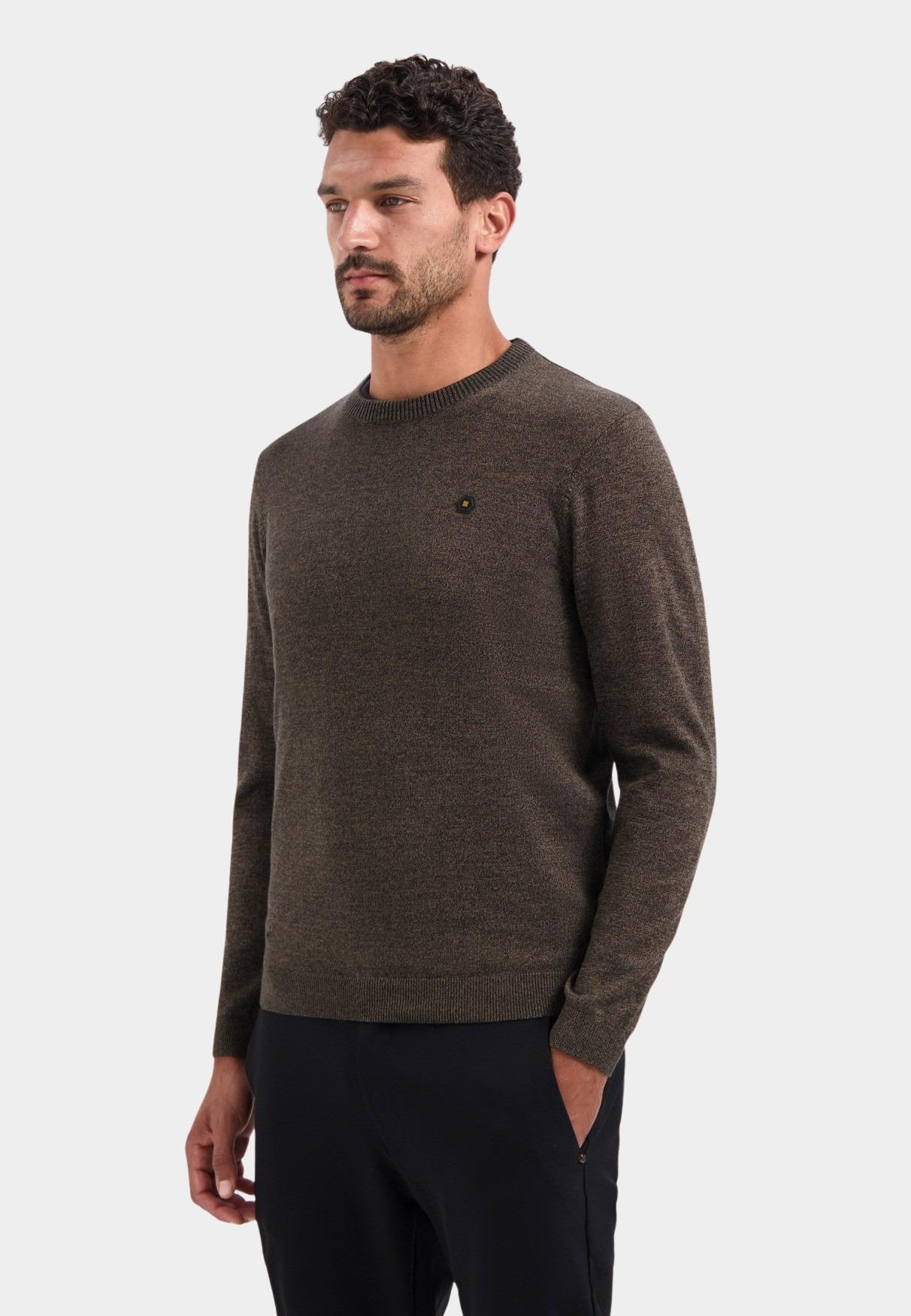 No Excess Pullover Bruin Pullover Crewneck 2 Coloured 29210880SN/044