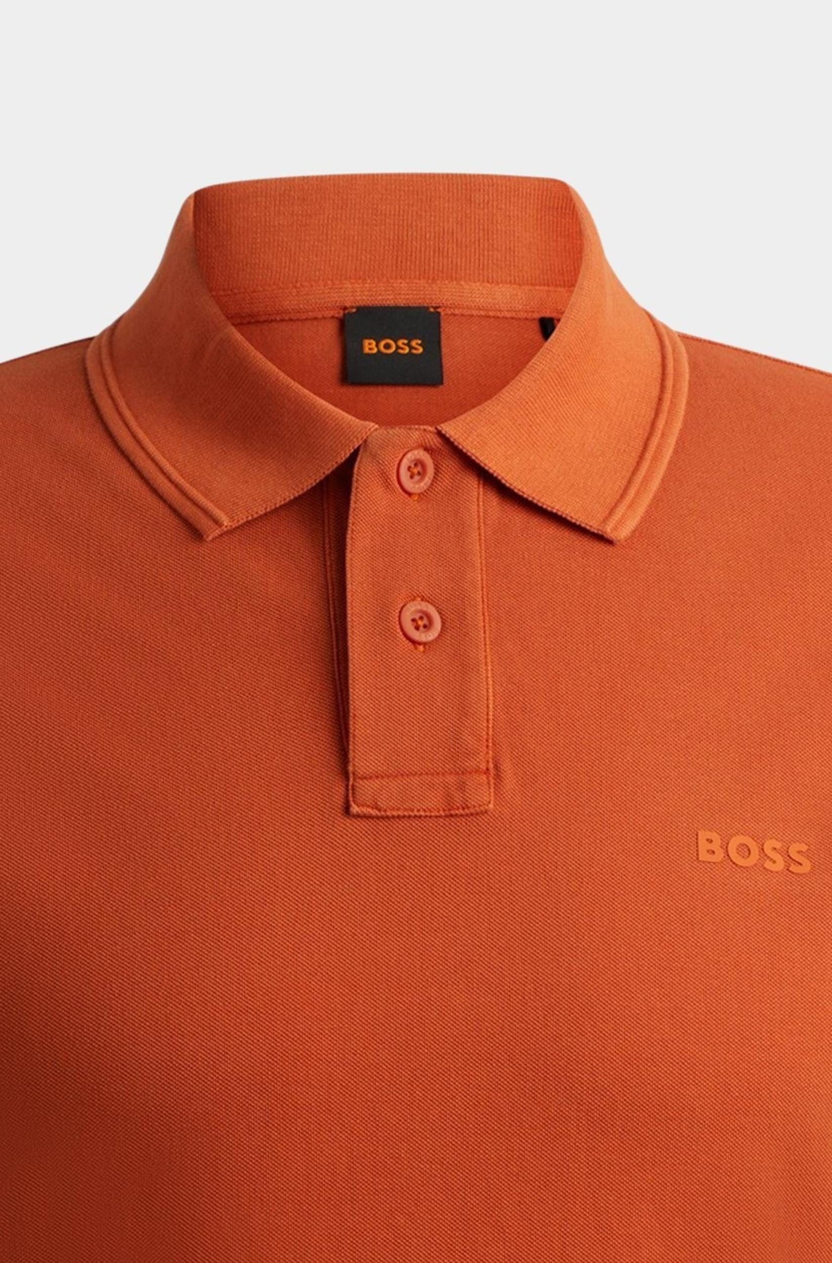 BOSS Orange Polo korte mouw Oranje Prime 10256692 01 50507813/840