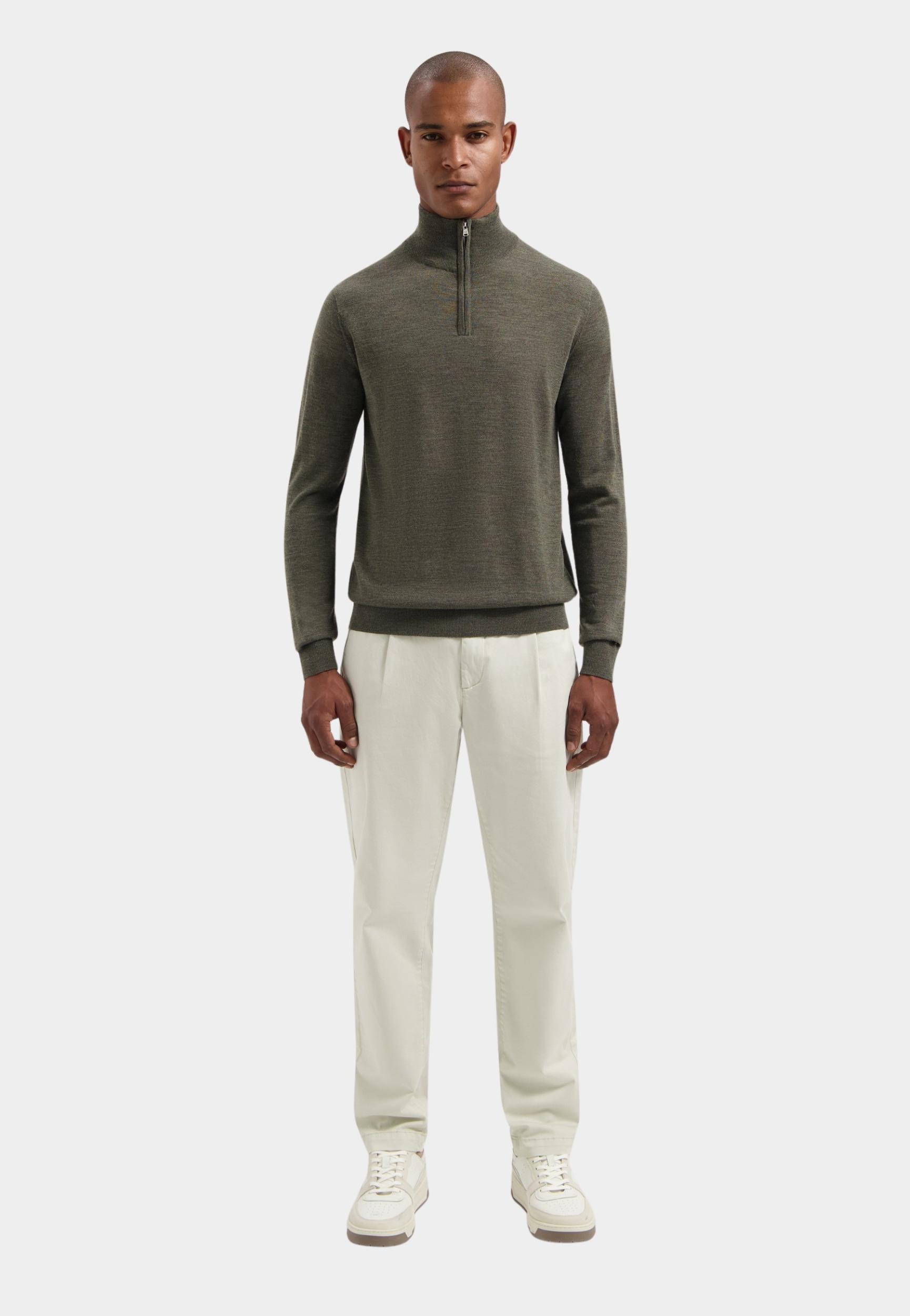 Dstrezzed Half Zip Groen DS_Destin Skipper 405588-AW25/524