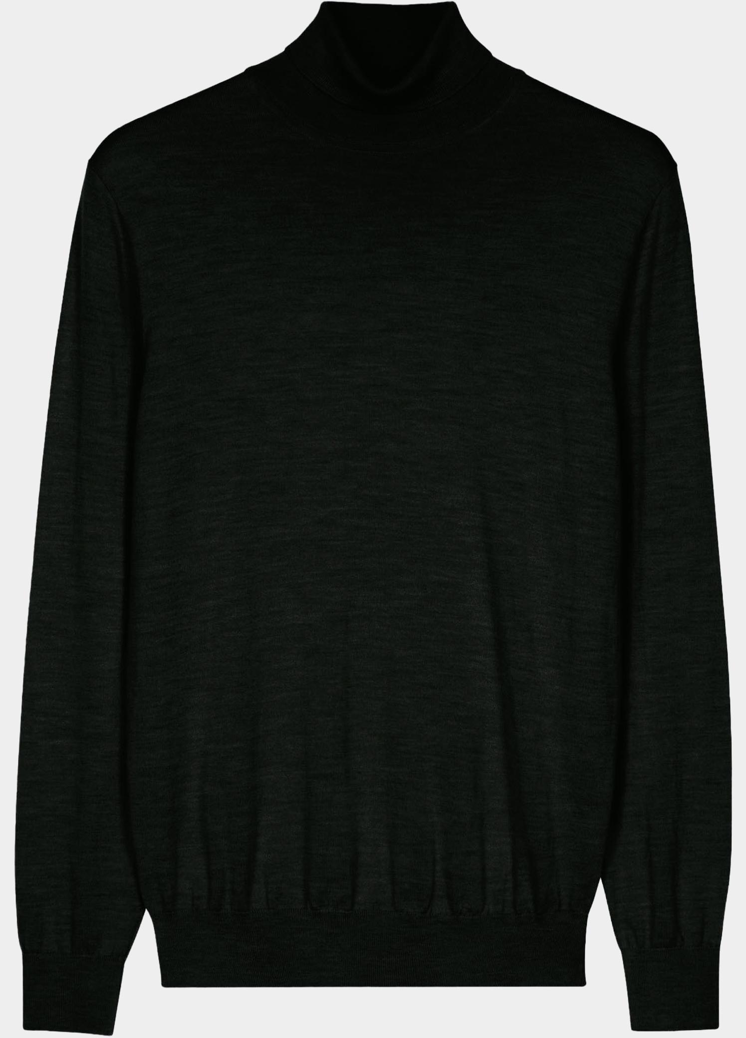 Baileys Coltrui heren Groen High Neck Pullover 14gg Singl 620069/79