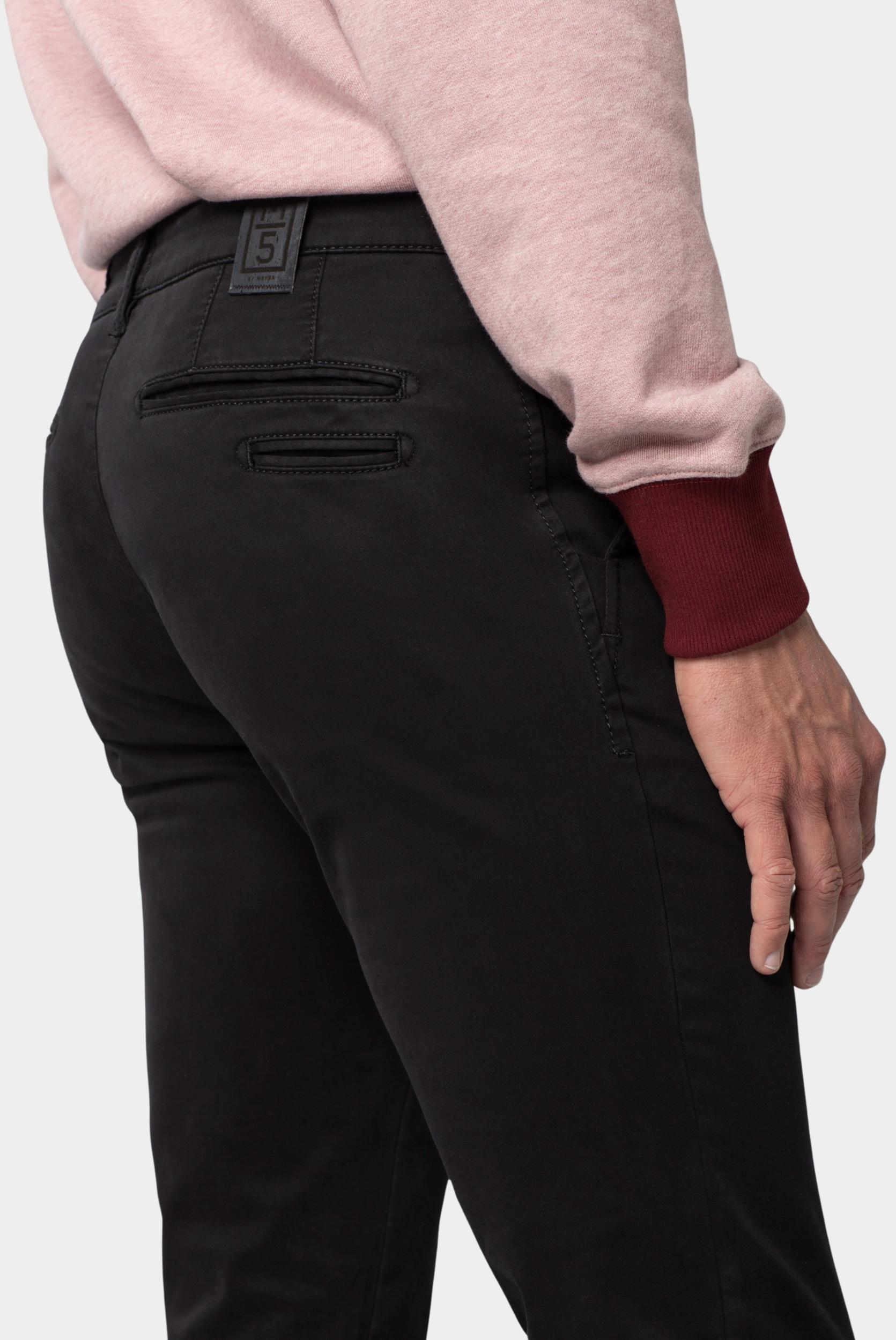 Meyer Katoenen Broek Zwart FIT Art.9-6106 3659610600/09