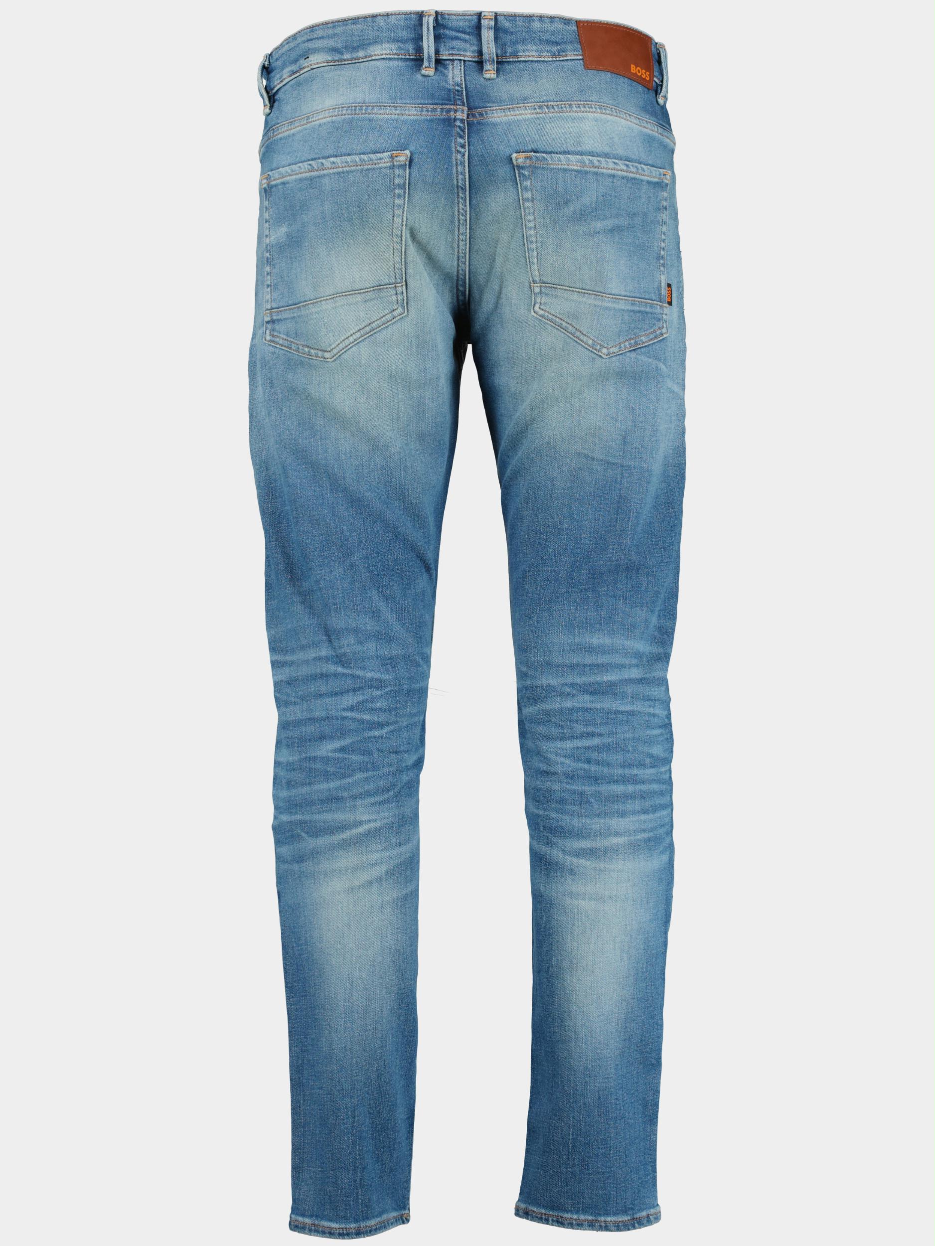 BOSS Orange 5-Pocket Jeans Blauw Delano BC-C 10248981 01 50490013/430