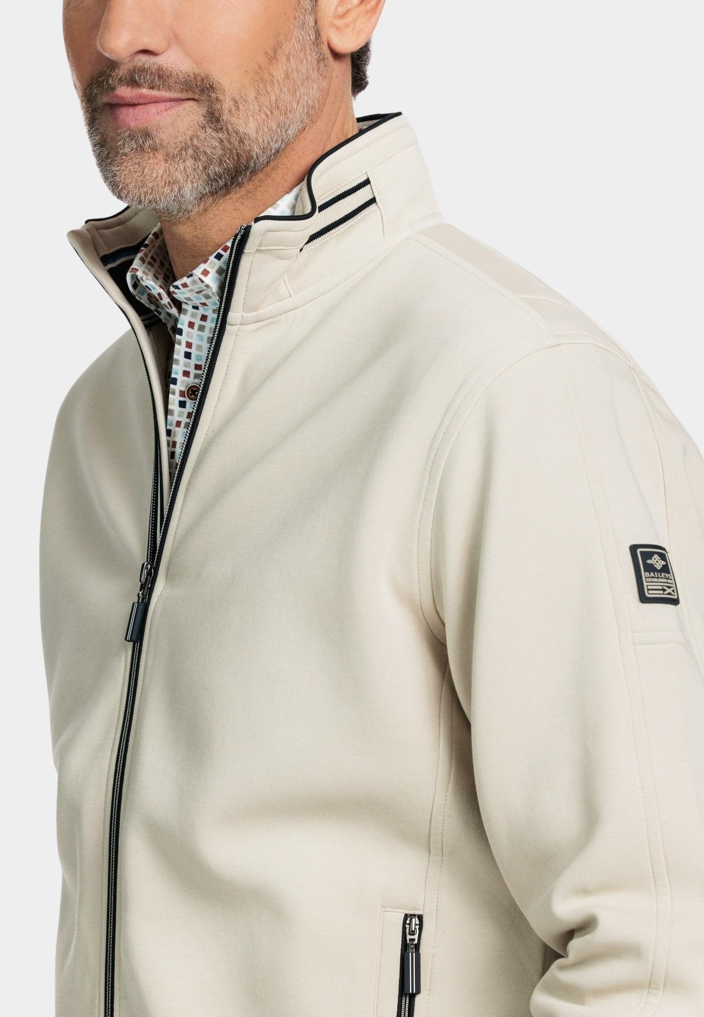 Baileys Vest Wit Sweat Cardigan Zip  Doublefac 412233/81