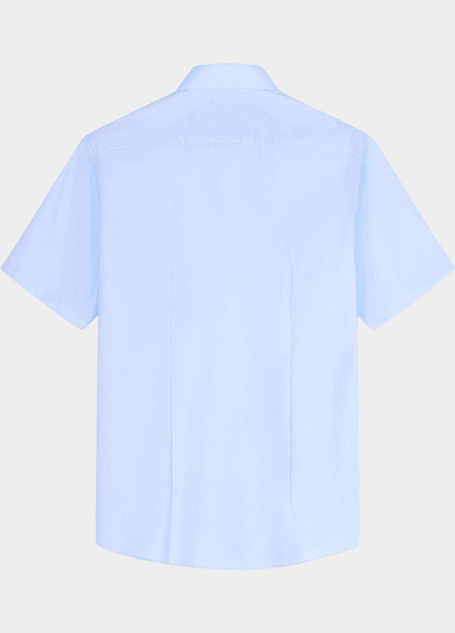 Olymp Zakelijk hemd korte mouw Blauw Luxor 104612/11