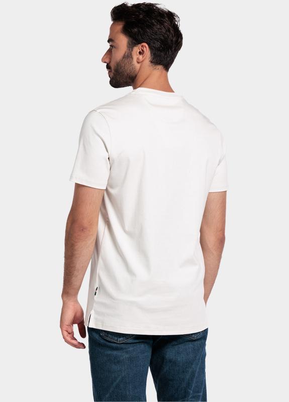 Giordano T-shirt korte mouw Wit Luca T-shirt short sleeve Liq NOS5078/10