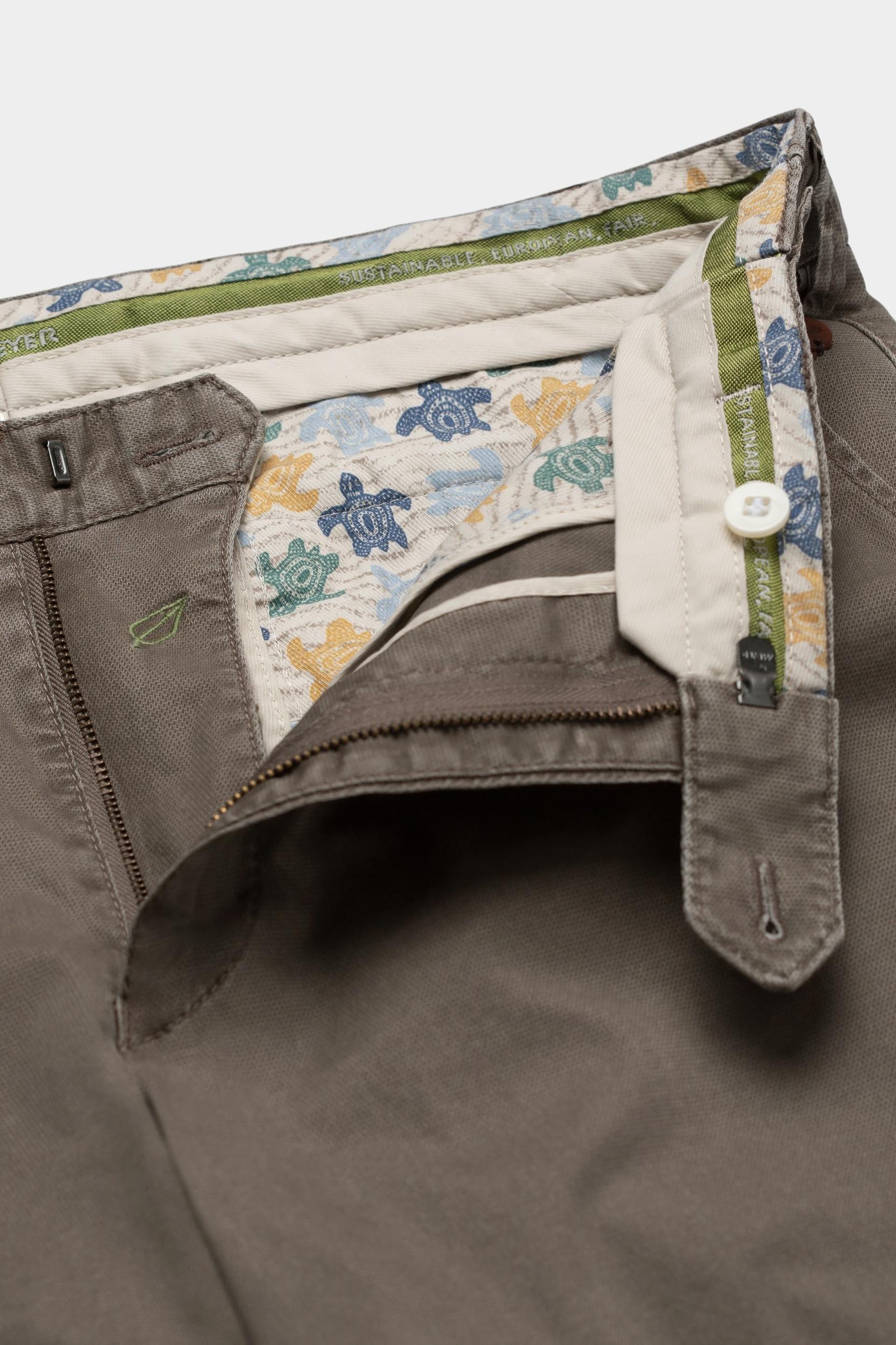 Meyer Katoenen Broek Bruin OSLO Art.1-5059 2231505900/37