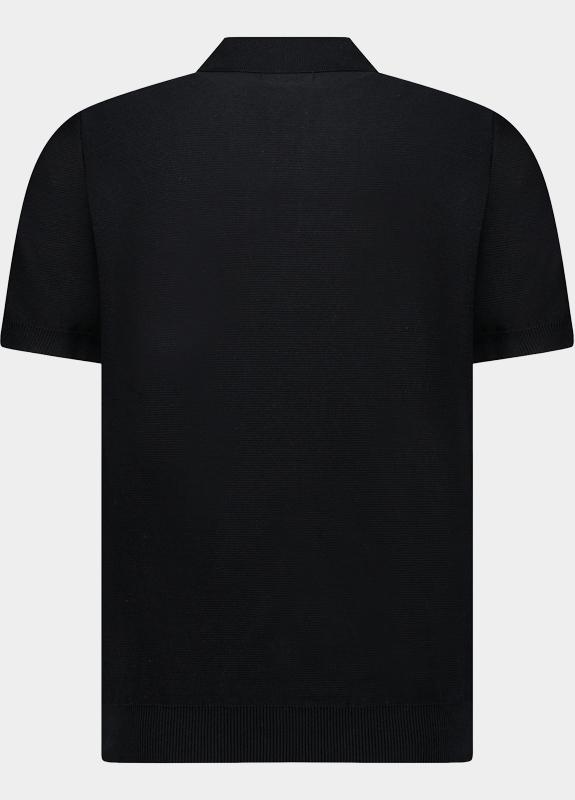 Cars Jeans Polo korte mouw Zwart Anmas 63271/01