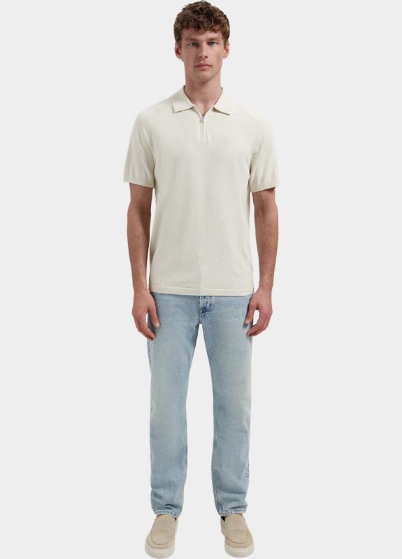 Dstrezzed Polo korte mouw Beige Pettar Polo 421014-SS26/107