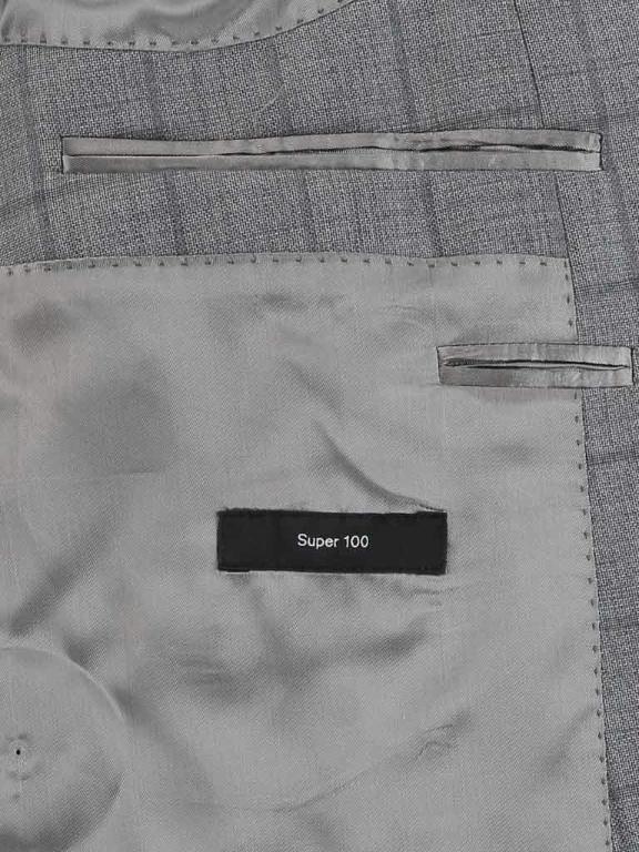 BOSS Black Kostuum Grijs Kostuum Huge6/Genius5 Slim Fit 50421689/069