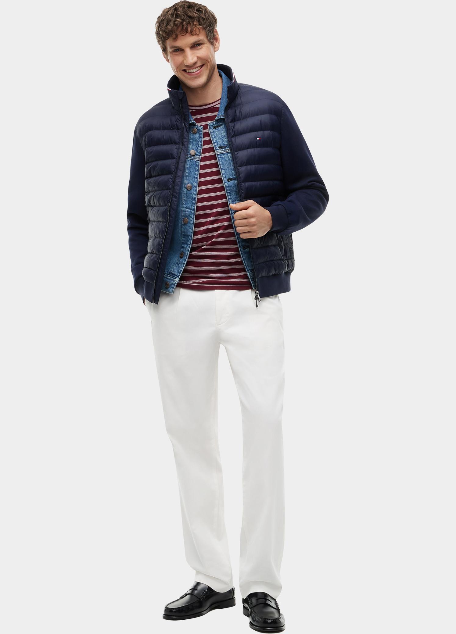 Tommy Hilfiger Tussenjas heren Blauw MIX MEDIA ESS RWB STAND COLLA MW0MW41329/DW5