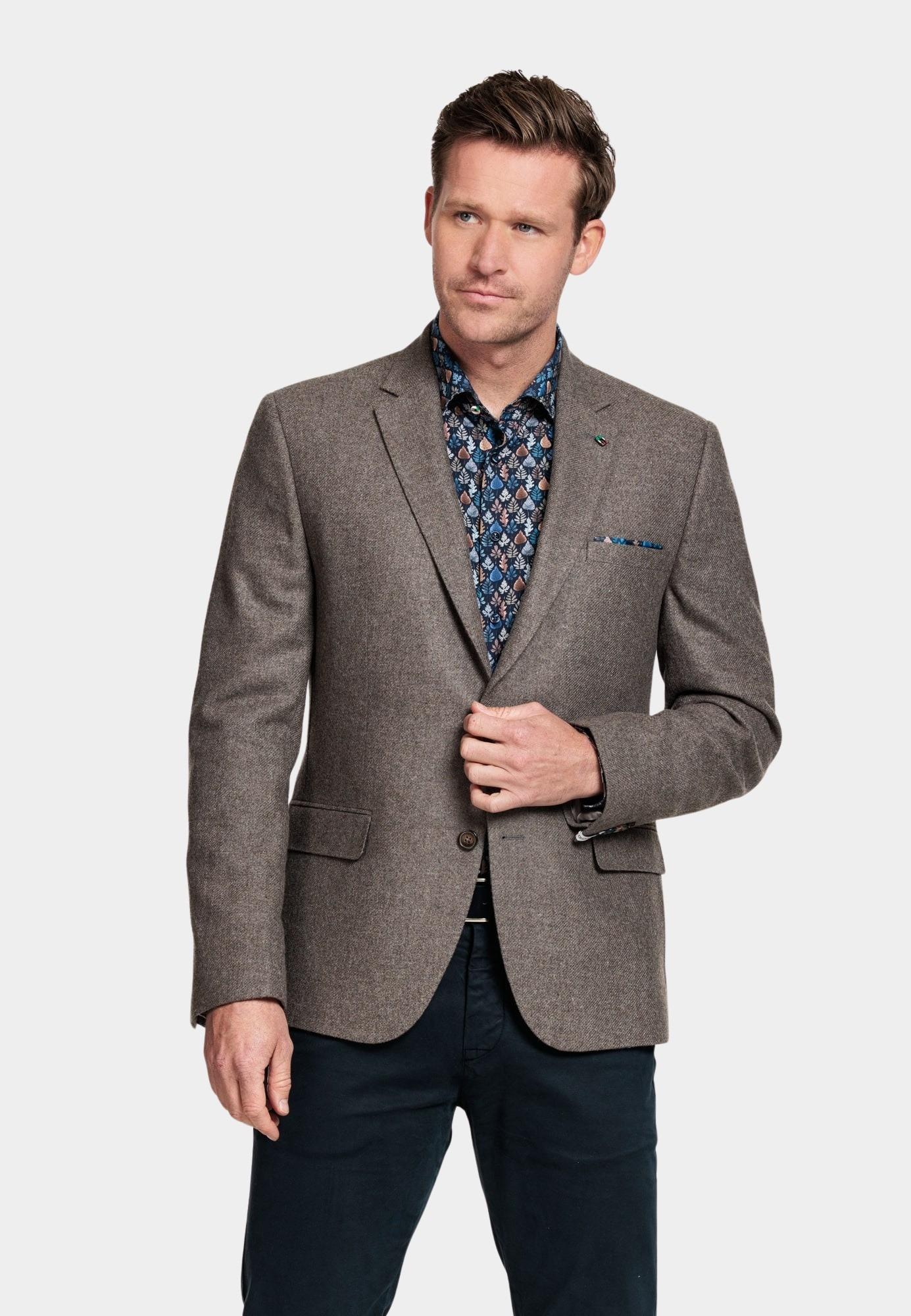 Giordano Blazer Bruin Blazer Robert Wool Mix 322610/83