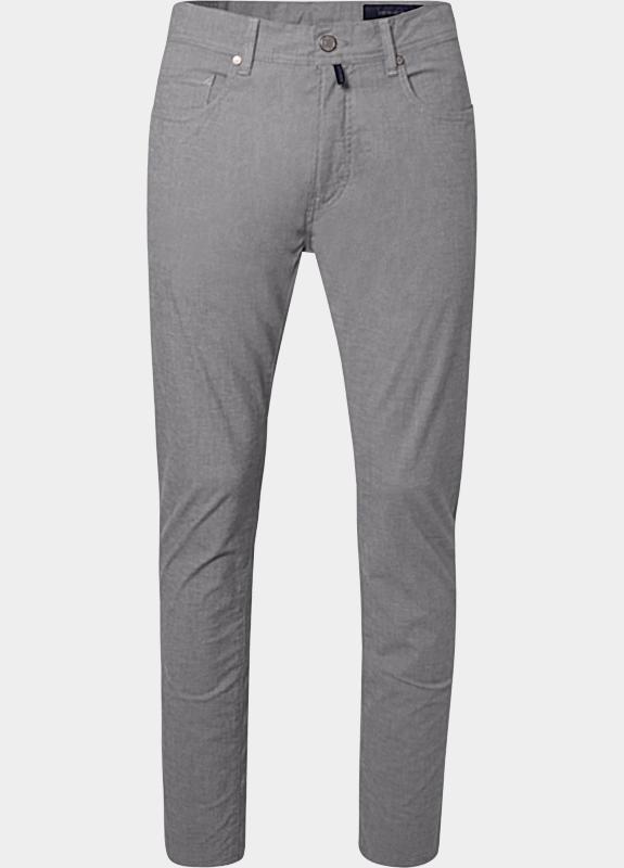 Pierre Cardin Katoenen 5-Pocket Grijs Lyon C3 34540.1081/8021