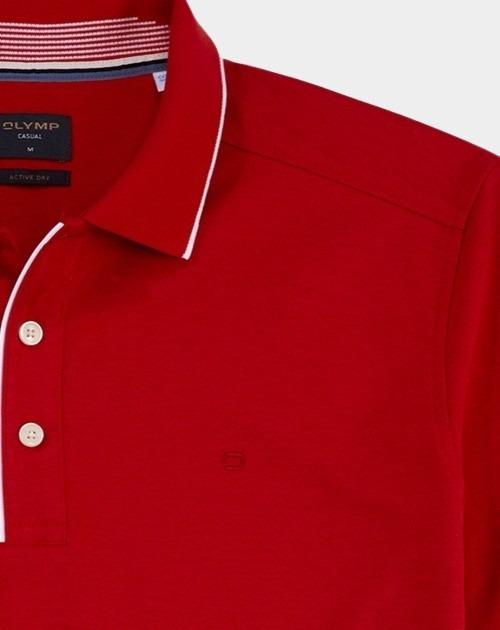 Olymp Polo korte mouw Rood Functional Polo 540172/35