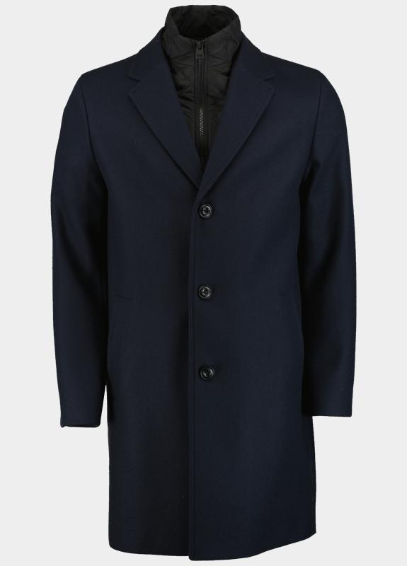 HUGO Red Wollen Jas Blauw Milogan2541 10266240 01 50546546/405