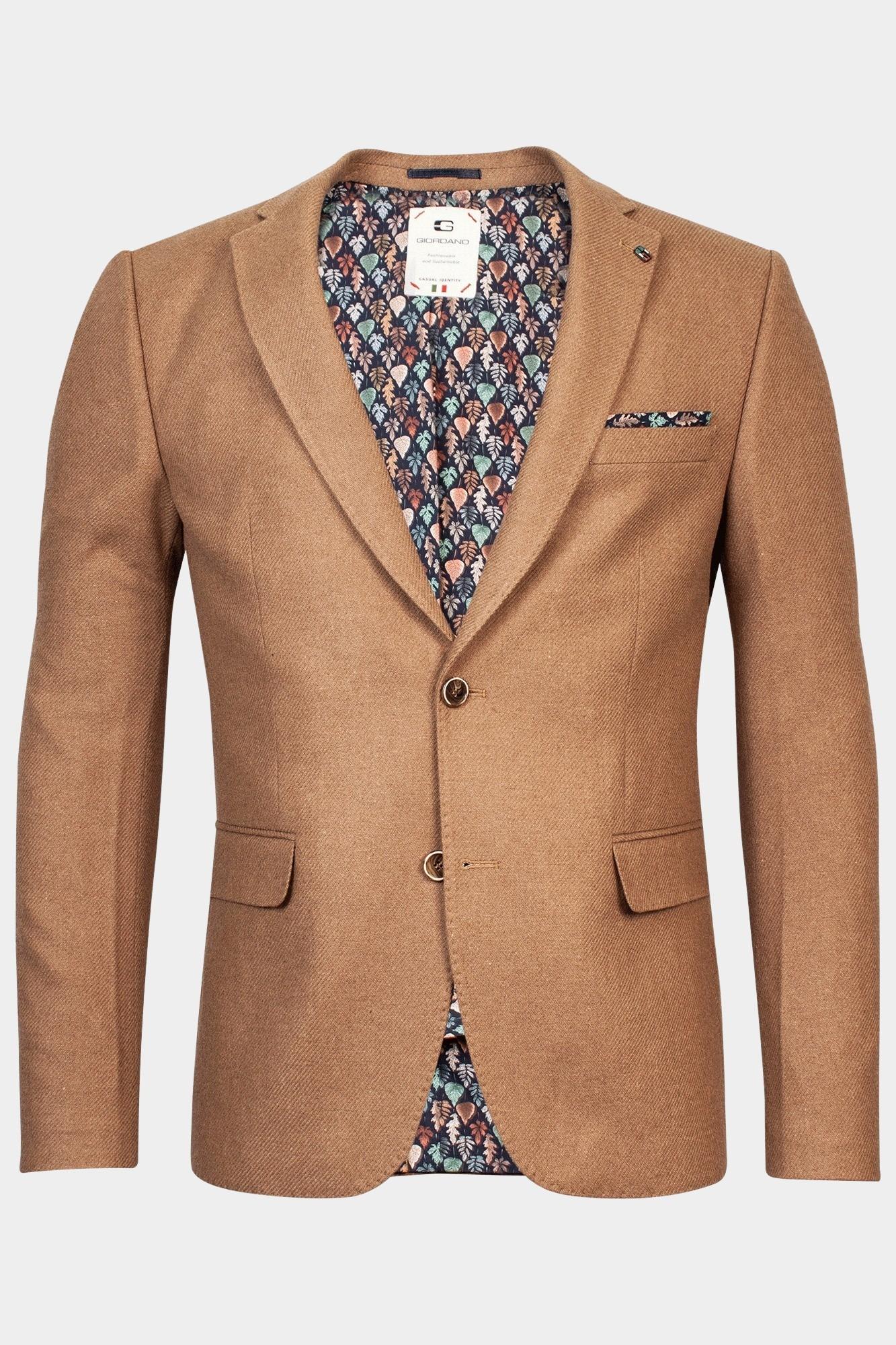 Giordano Blazer Beige Blazer Robert Wool Mix 322610/86
