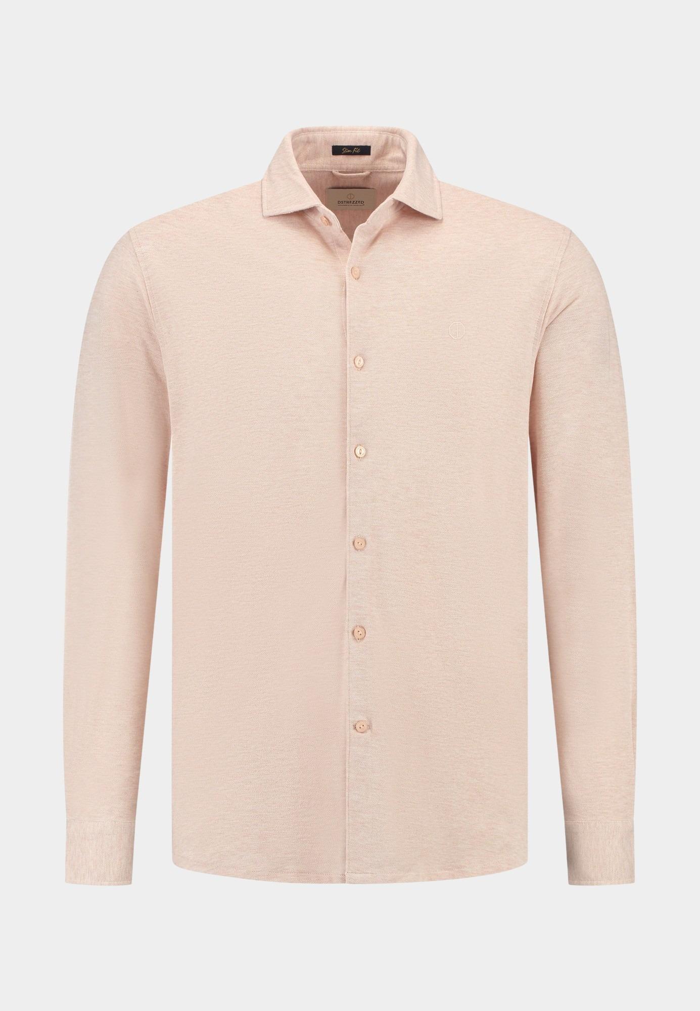 Dstrezzed Casual hemd lange mouw Roze Kirk Shirt 303714-SS25/459