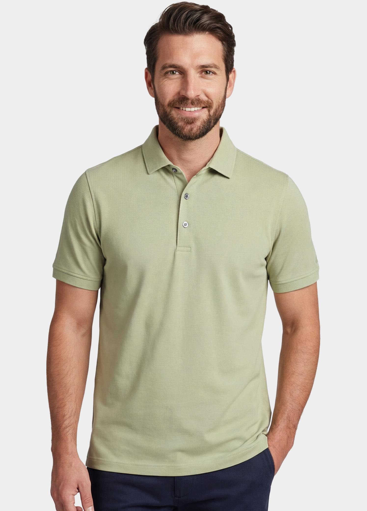 Baileys Polo heren Groen Poloshirt  Jersey 615240/72