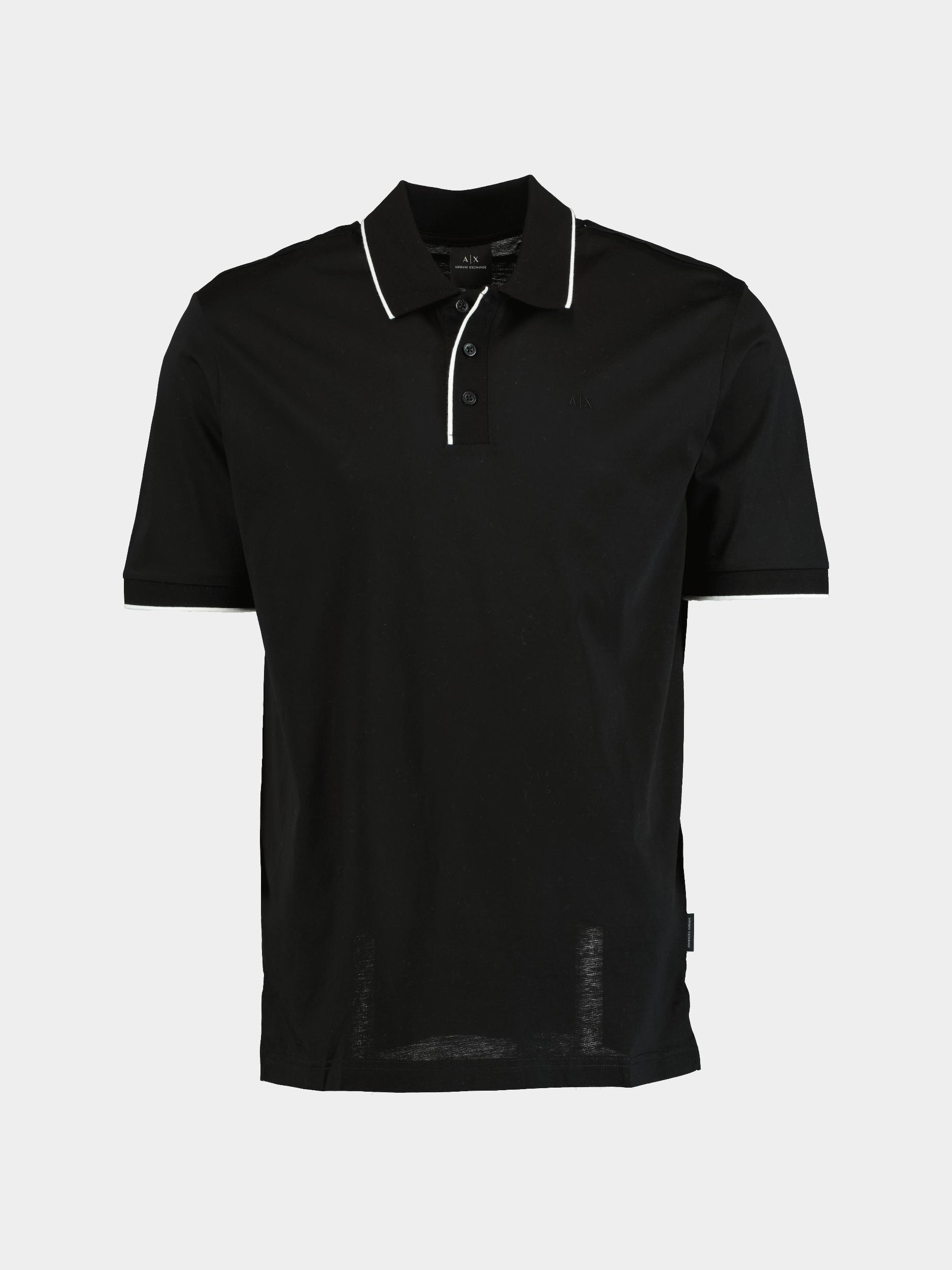 Armani Exchange Polo korte mouw Zwart  XM000739.AF10364/UC001