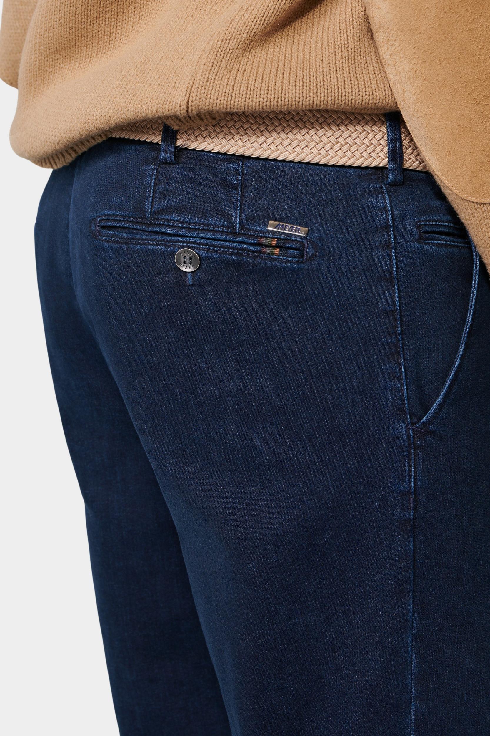 Meyer Flatfront Jeans Blauw BONN Art.2-4545 1022454500/18