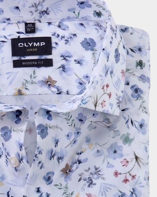 Olymp Business hemd lange mouw Wit 125674-Hemden 125674/00