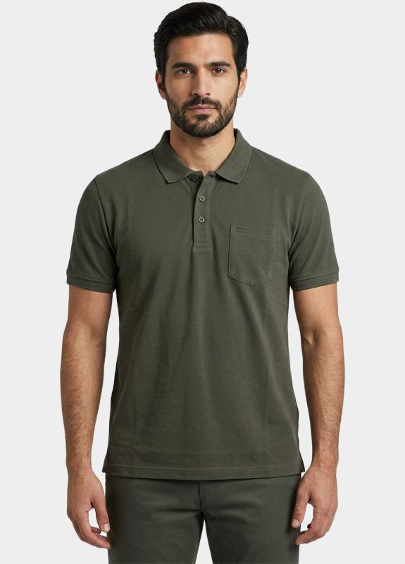 Commander flag Polo heren Groen  214008358/540