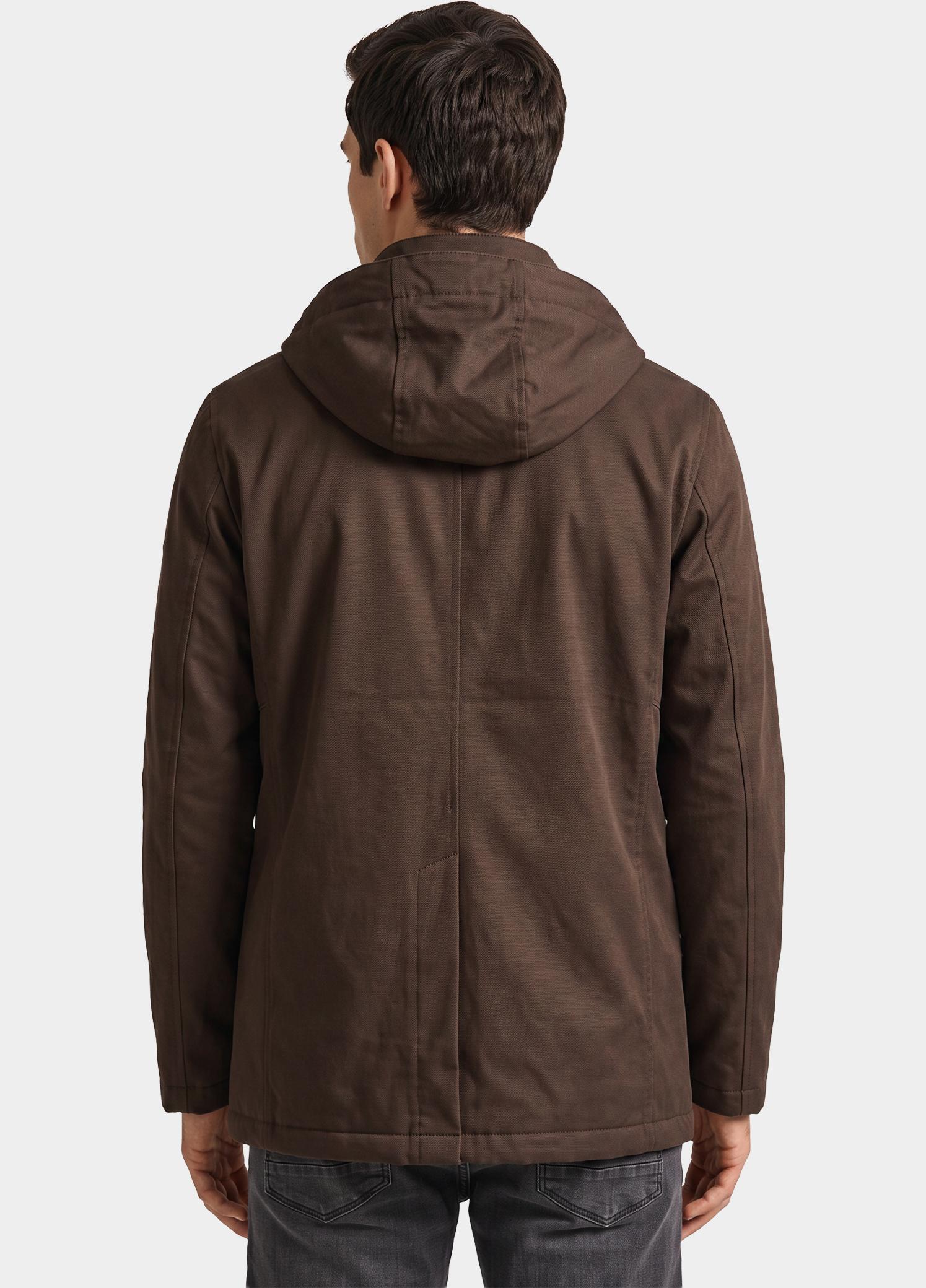 Profuomo Regenjas heren Bruin  PPWU30004/C