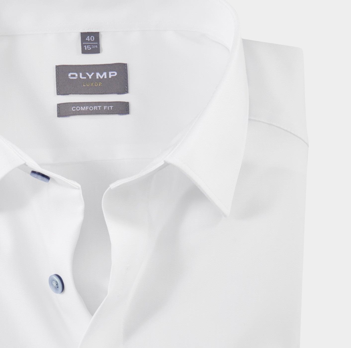 Olymp Business hemd lange mouw Wit Luxor 104174/00