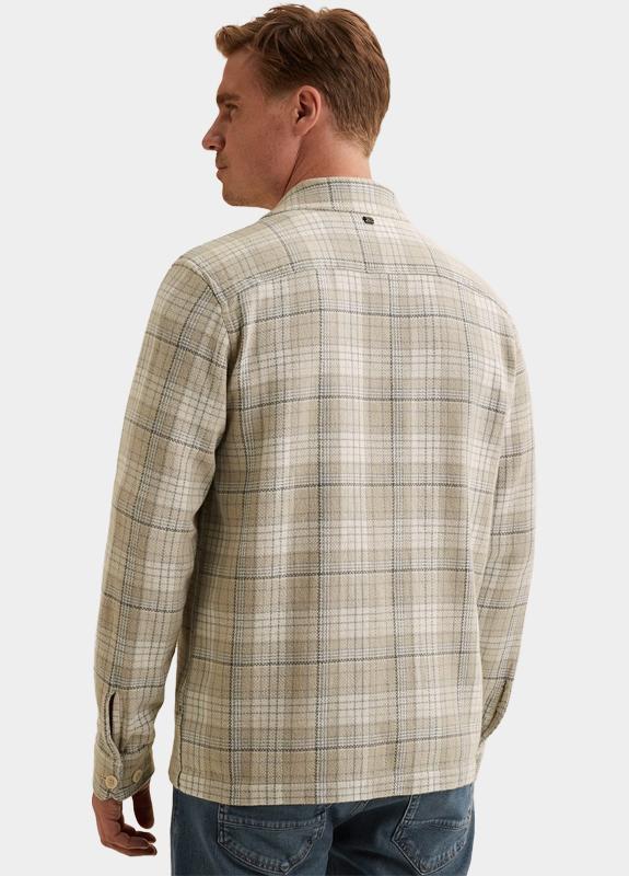 Vanguard Casual hemd lange mouw Beige LONG SLEEVE SHIRT Check Coars VSI2602216/9017