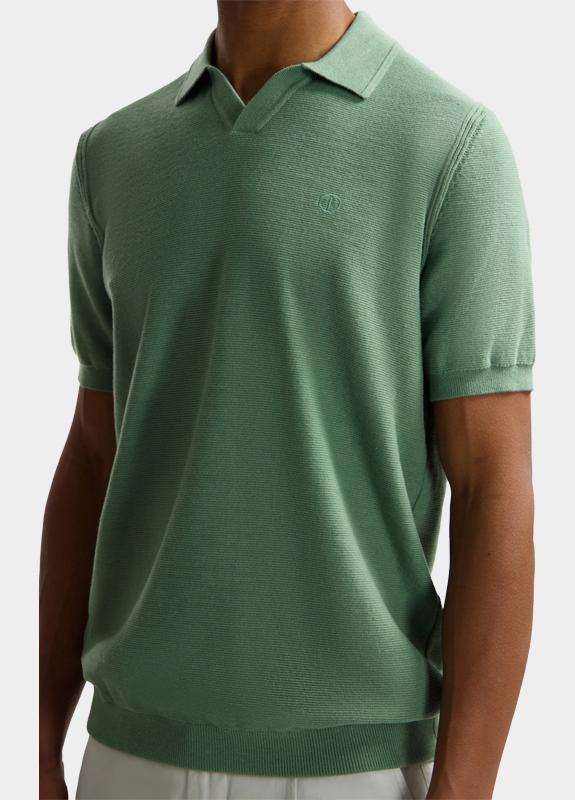 Dstrezzed Polo korte mouw Groen Mercury Short Sleeve Polo 420026/565