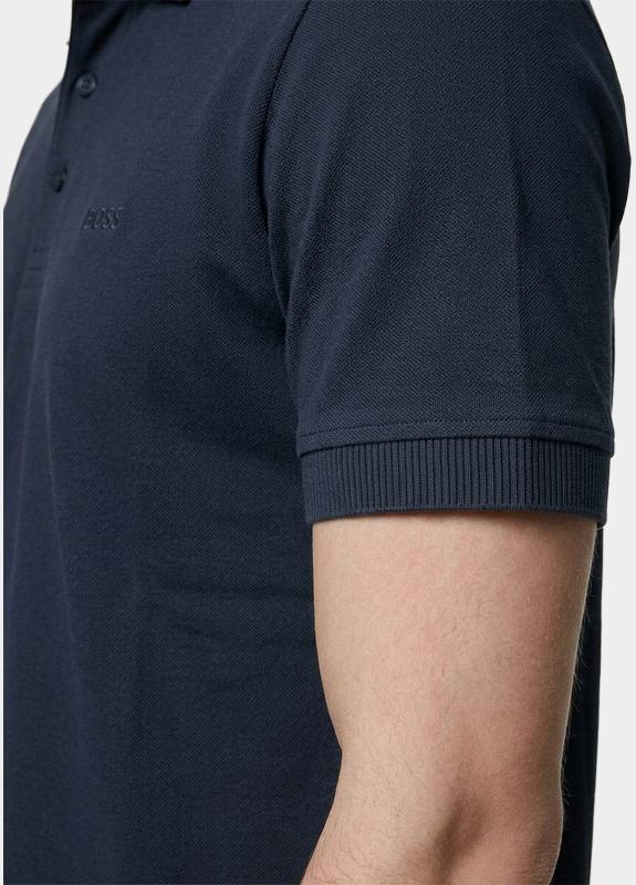 BOSS Green Polo heren Blauw Paddy 10241663 01 50469055/408