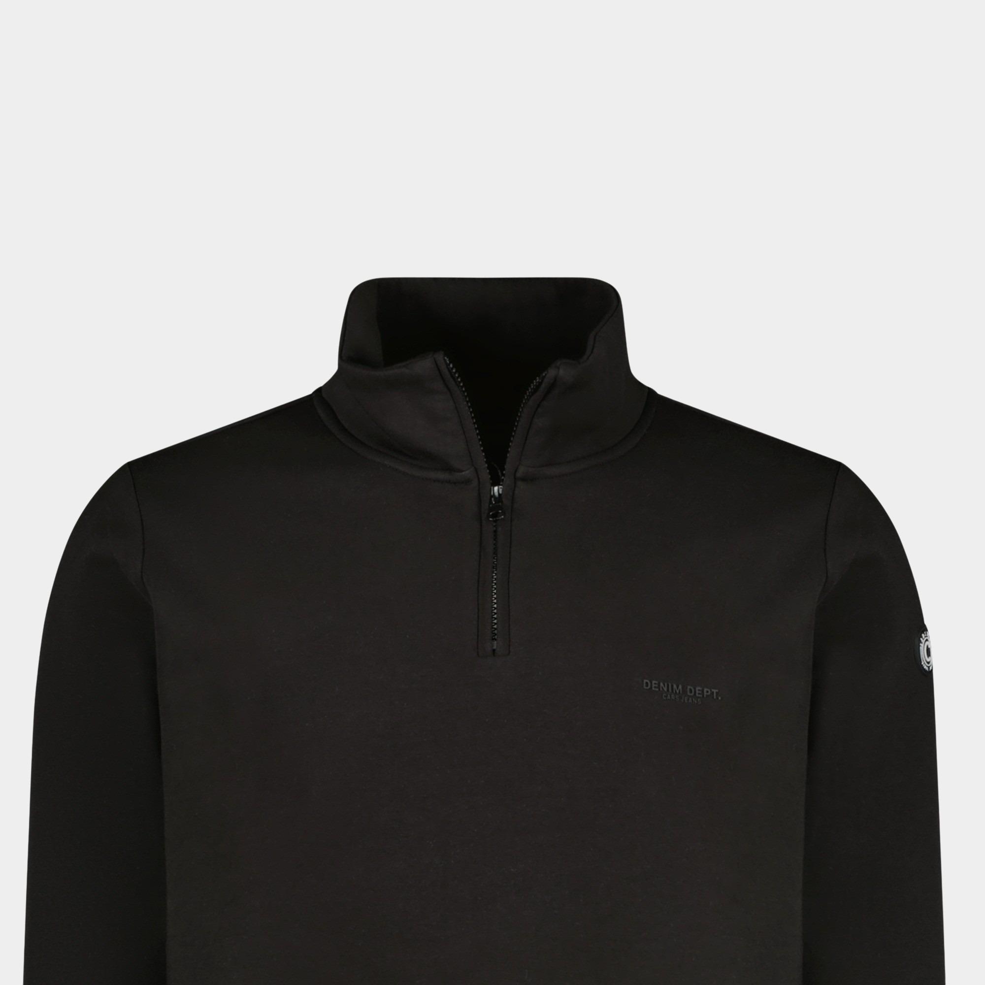 Cars Jeans Half Zip Zwart Proley 61165/01