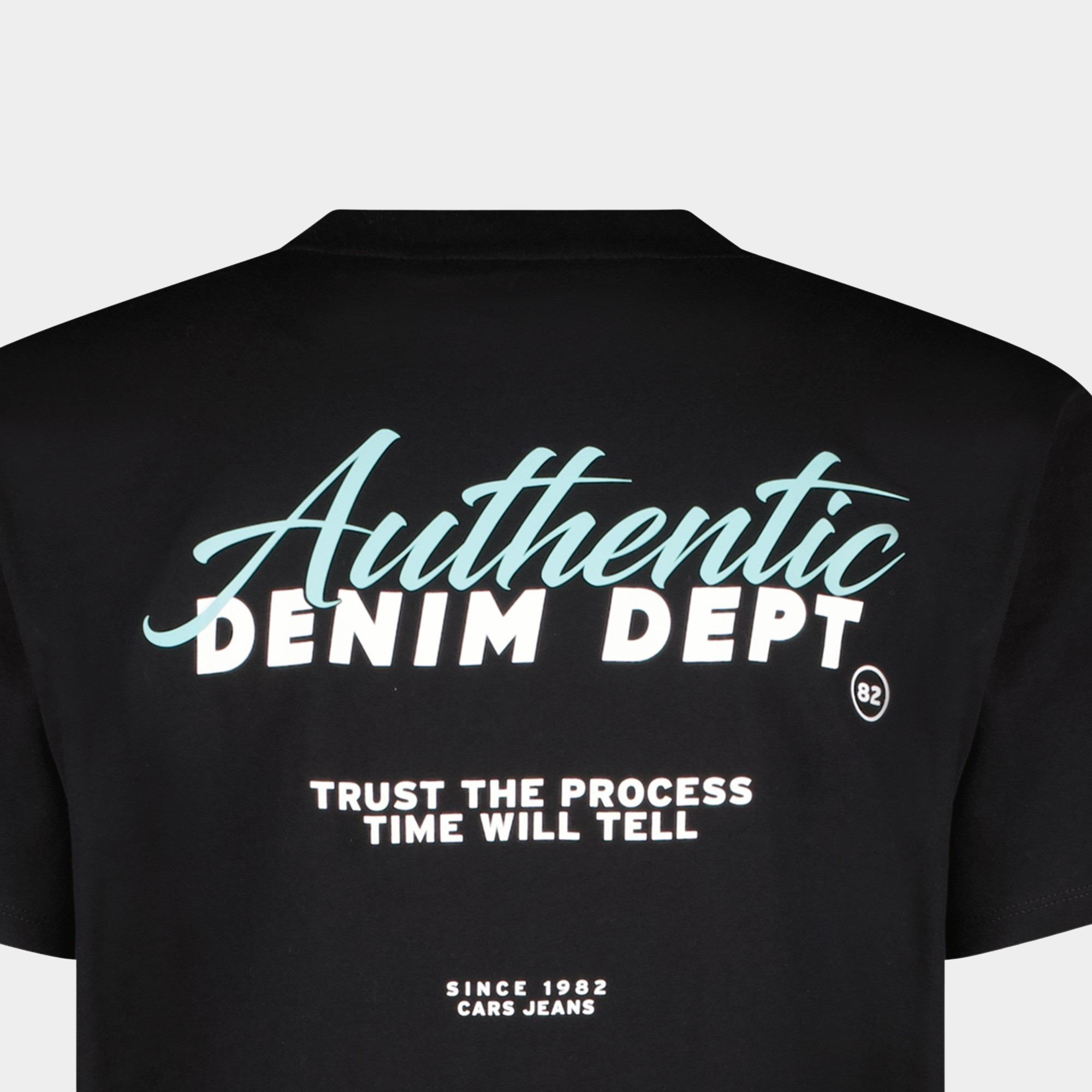 Cars Jeans T-shirt korte mouw Zwart YARDO 41285/01