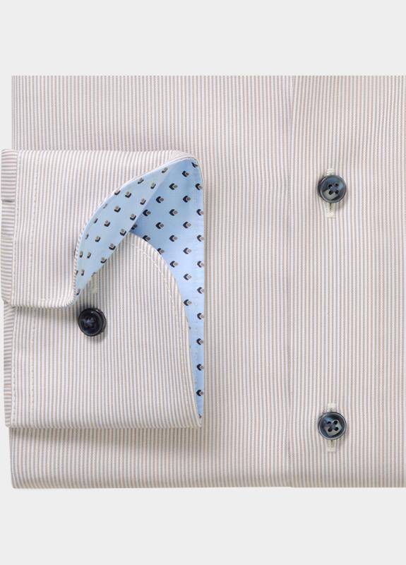 Olymp Zakelijk overhemd heren Bruin Luxor 122814/27