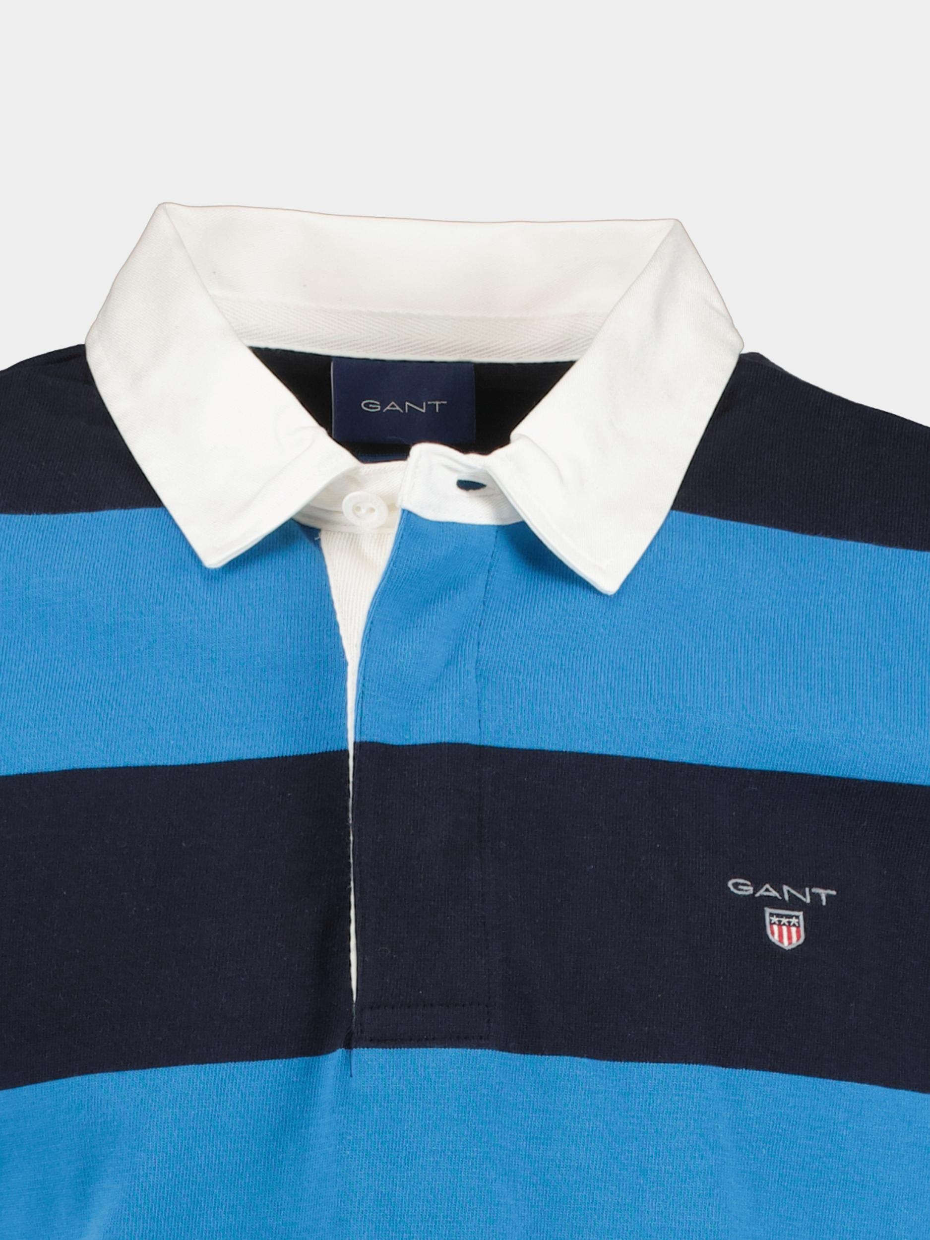 Gant Sweater Blauw Barstripe Heavy Rugger 2005092/471
