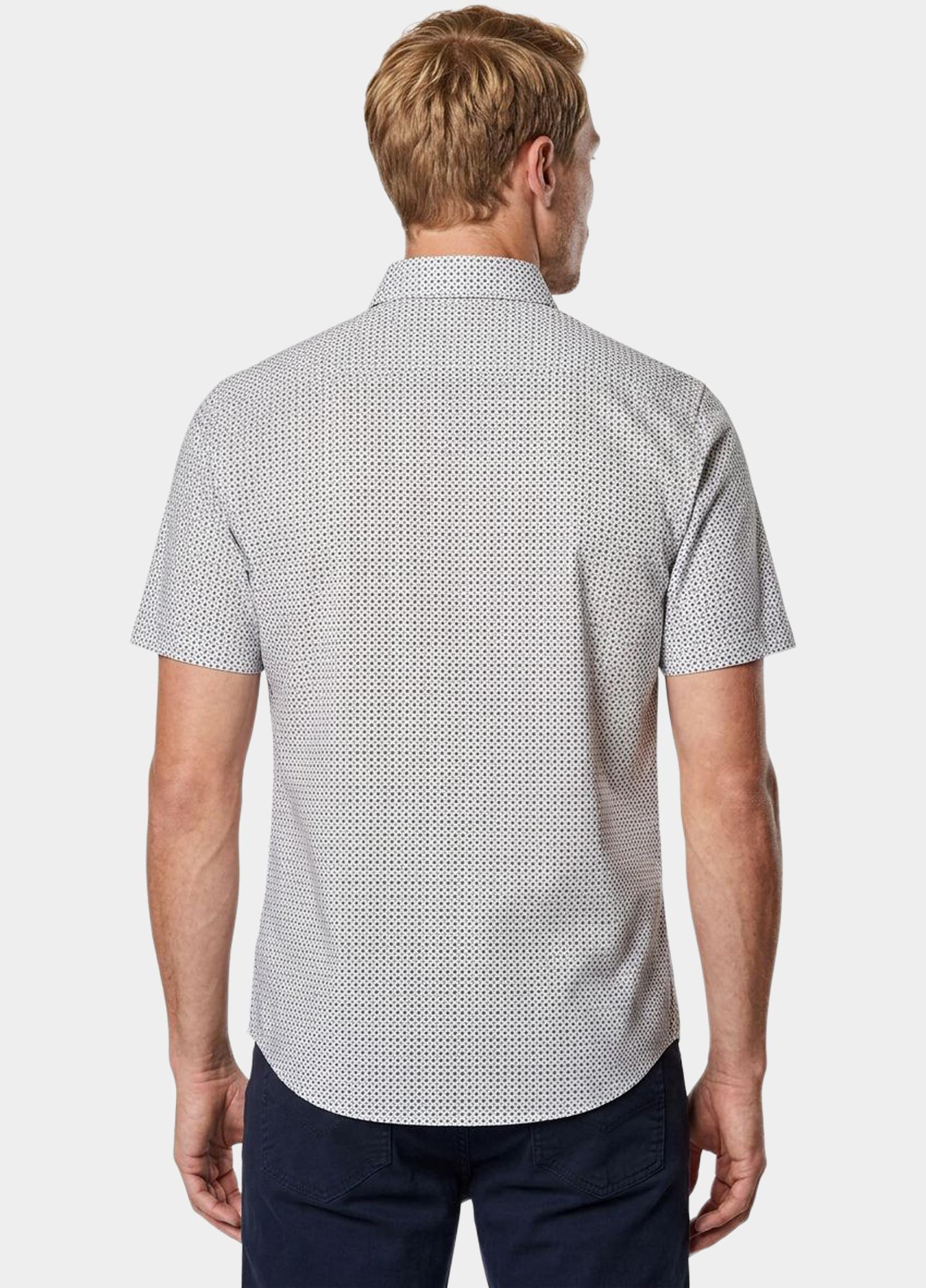 Casamoda overhemd korte mouw heren Groen B.D. Casual Fit 1/2 Arm 954456900/301