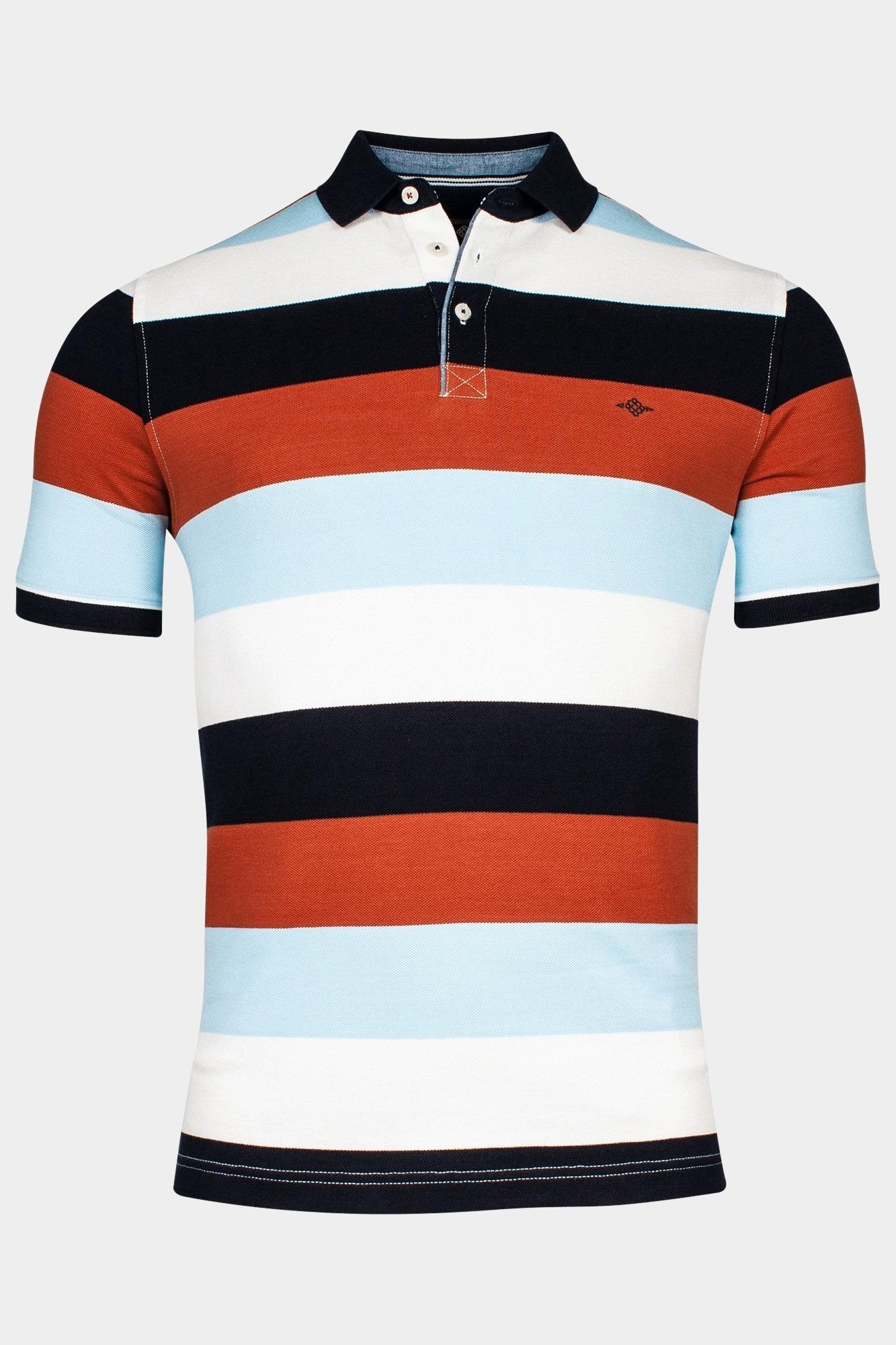 Baileys Polo korte mouw Rood Poloshirt Pique solid, allove 415299/85