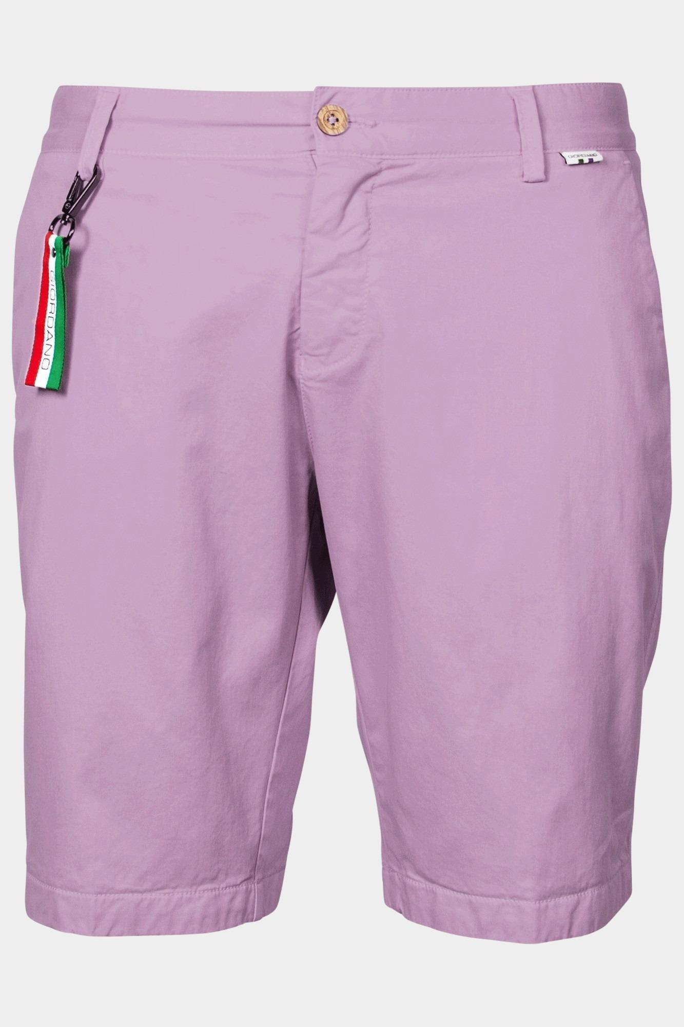 Giordano Korte Broek Paars Stockholm Short Garment Dyed 511115/44