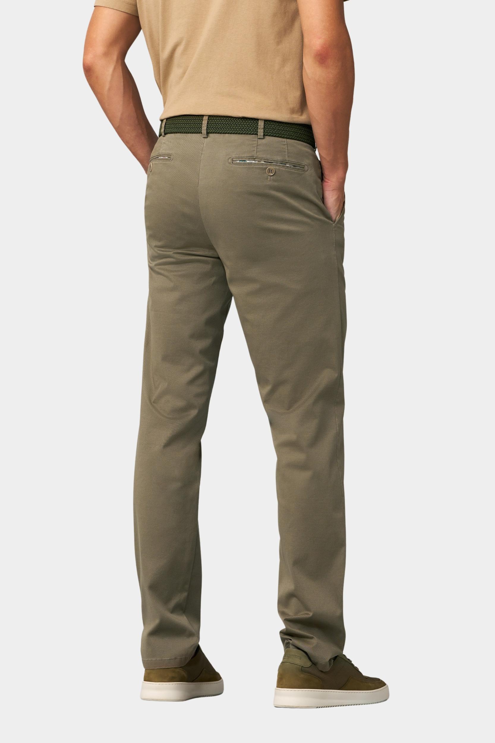 Meyer Katoenen Broek Bruin BONN Art.1-5055 1021505500/43