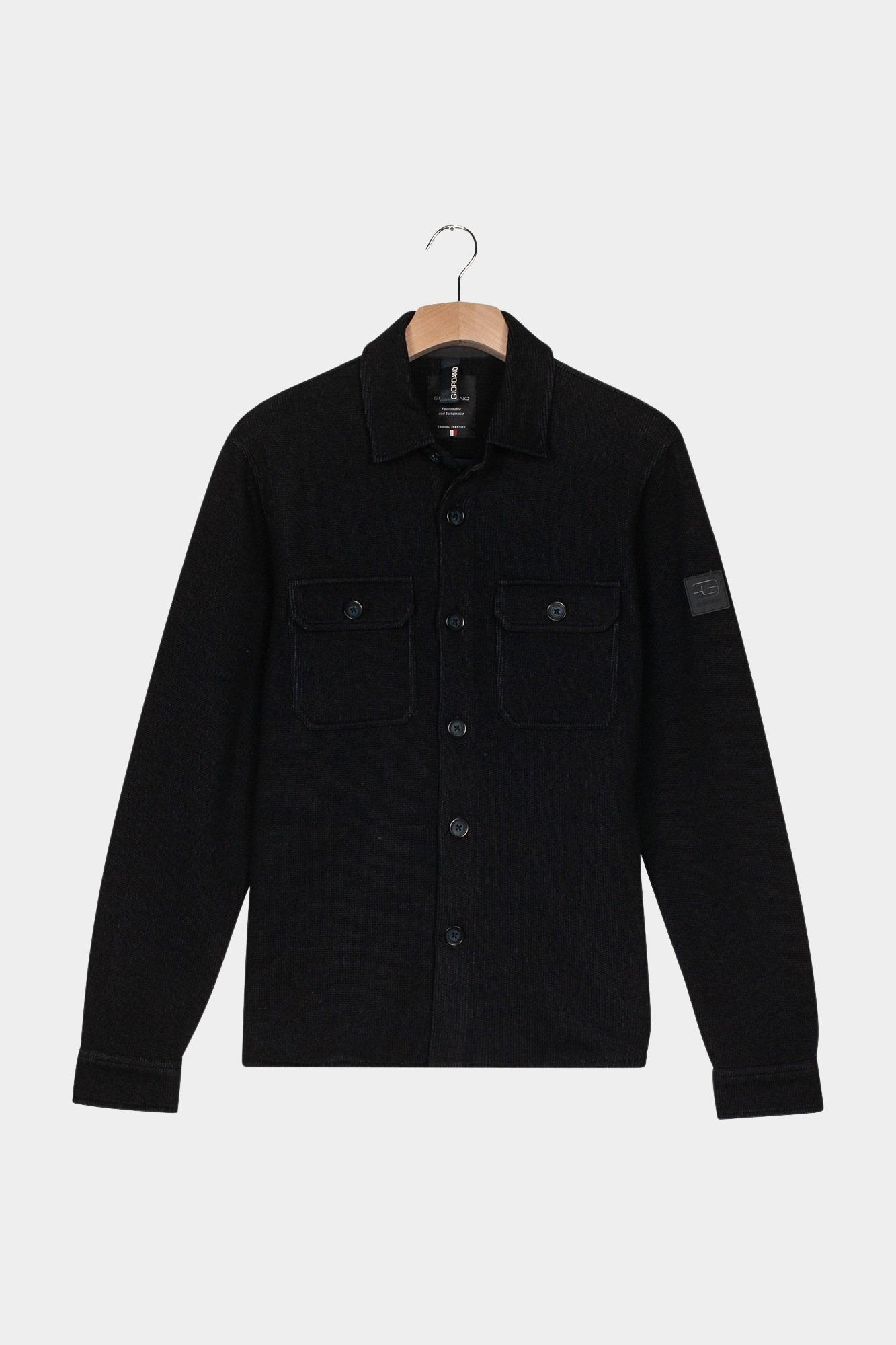 Giordano Overshirt Blauw Taranto Overshirt Knitted Woo 527515/60