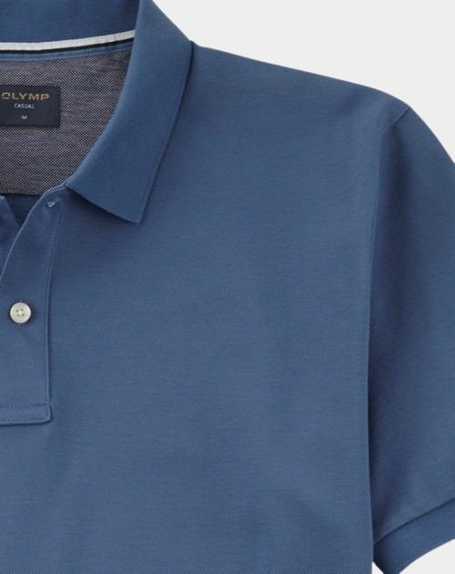 Olymp Polo korte mouw Blauw Polo PiquÃ© solid 540952/13