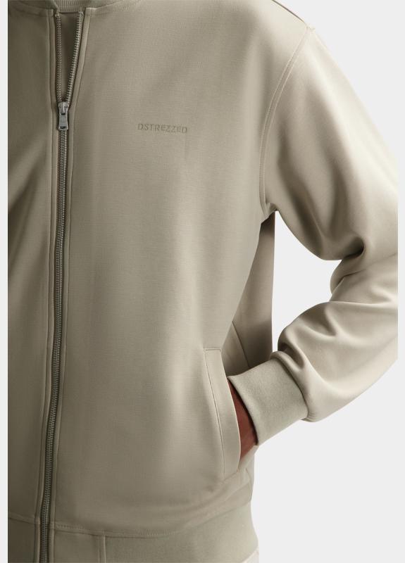 Dstrezzed Sweater heren Beige DS_Tobias Sweat Bomber 211800/251