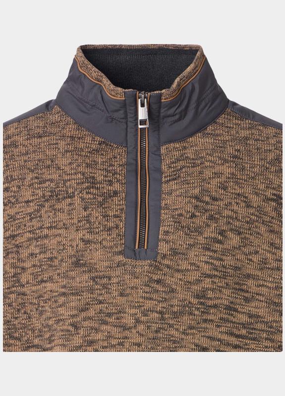 Casamoda Vest Bruin Stricktroyer 454477700/630