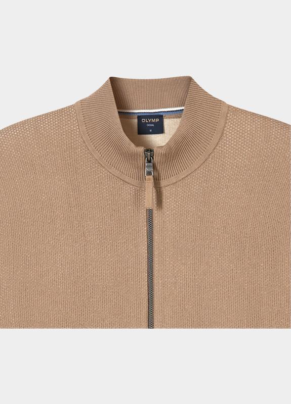 Olymp sweatvest heren Beige  532986/22