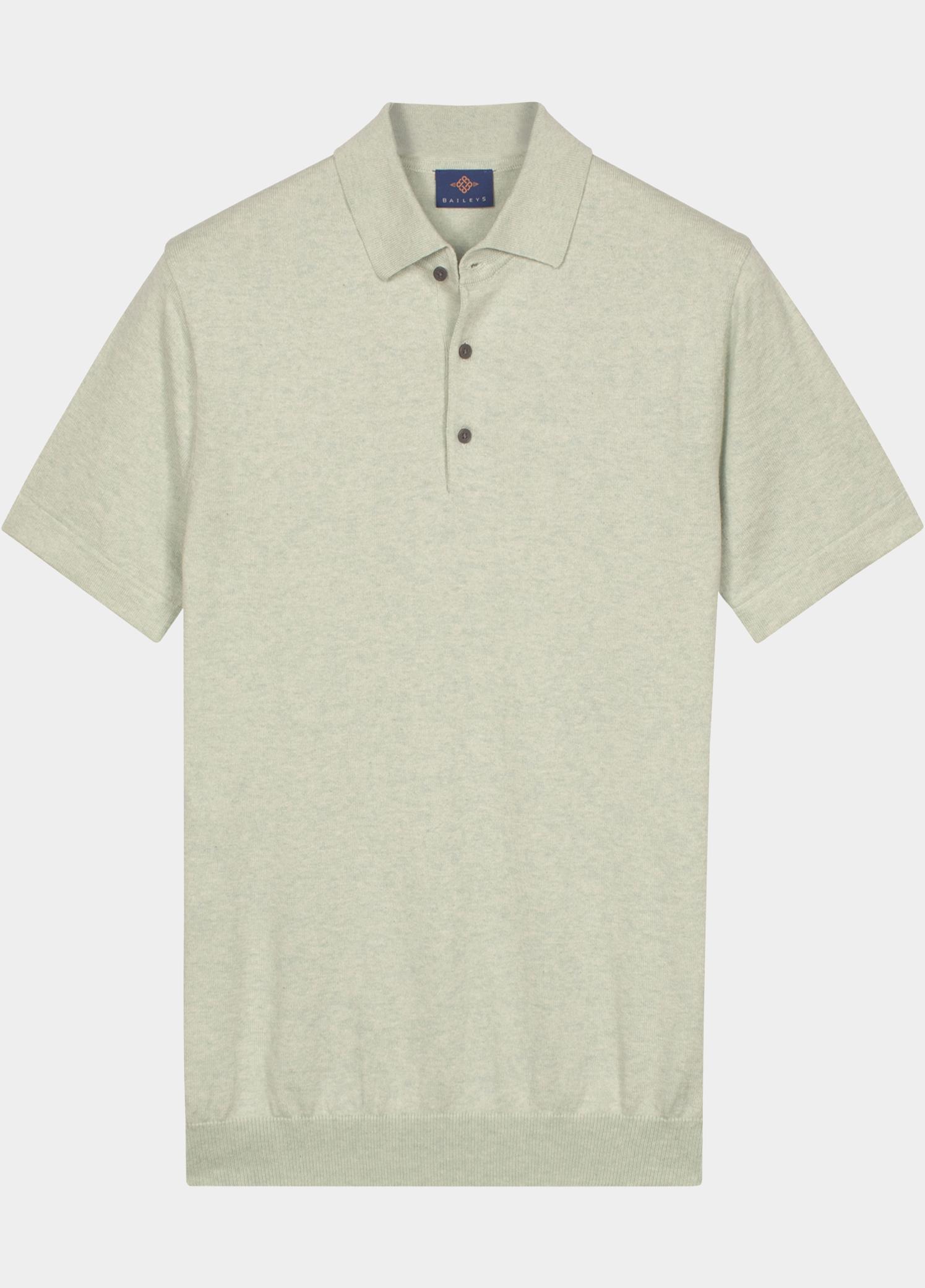 Baileys Polo heren Groen Polo knitted-SS Polo Collar 1 615788/745
