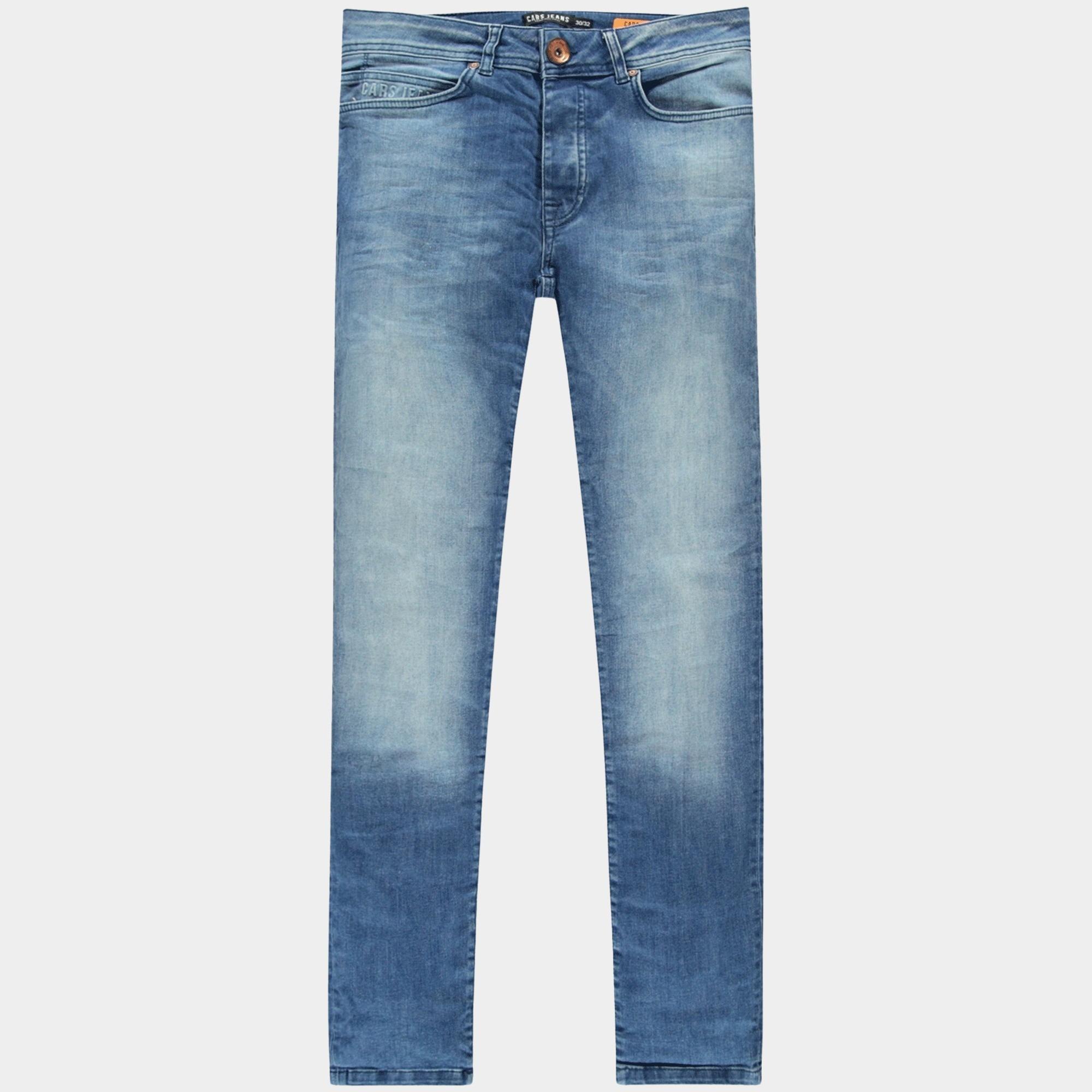 Cars Jeans 5-Pocket Jeans Blauw DUST 75528/94
