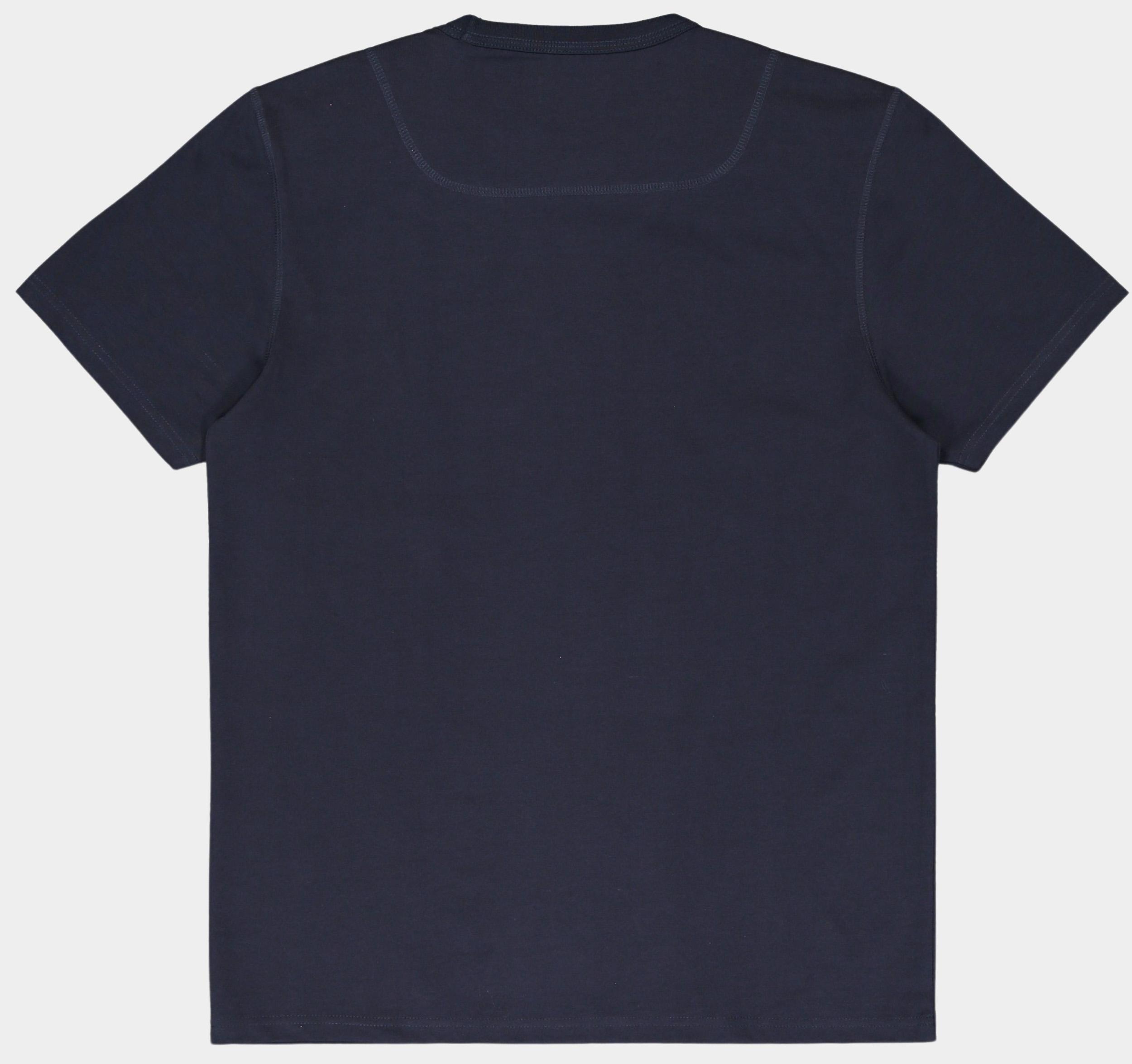 Butcher of Blue T-shirt korte mouw Blauw Army College Tee M2512010/890