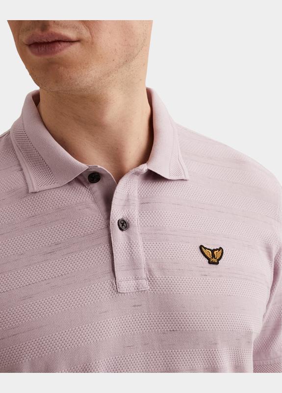 PME Legend Polo korte mouw Paars Short sleeve polo injected po PPSS2603885/4203