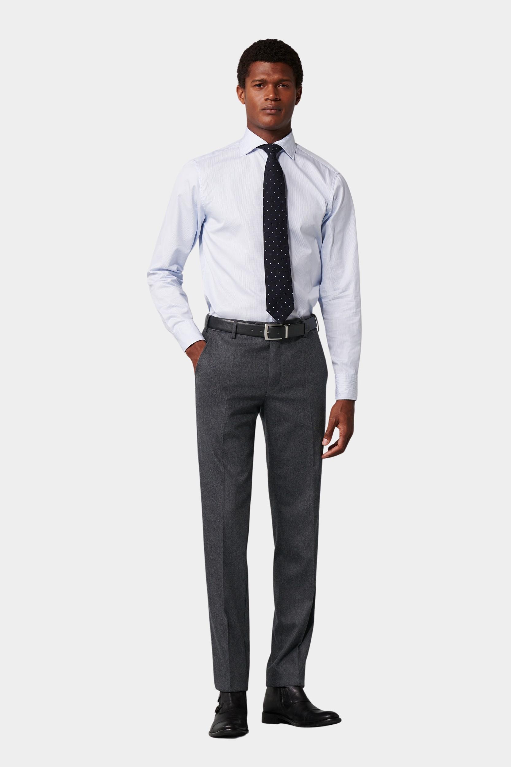 Meyer Wollen Pantalon Grijs BONN Art.2-8901 1022890100/07